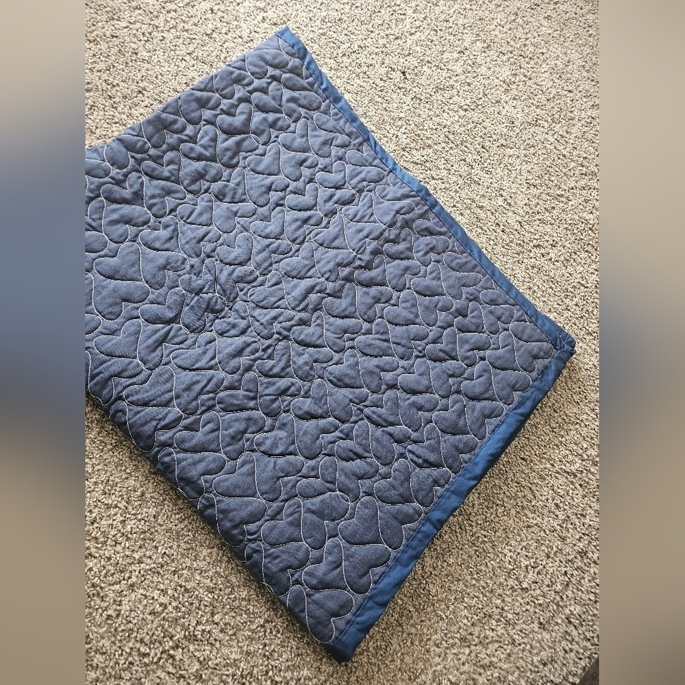 Handmade Quilt with Red and Blue Accents~Fireman - Picture 12 of 12